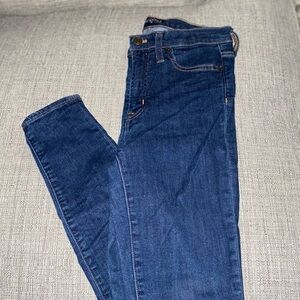 J. Crew Dark Blue Skinny Jeans